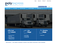 Tablet Screenshot of polyexpress.com